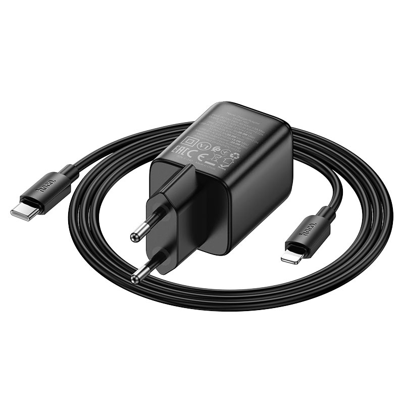 Wall charger “N52 Monsoon” PD20W + QC3.0 EU cable set