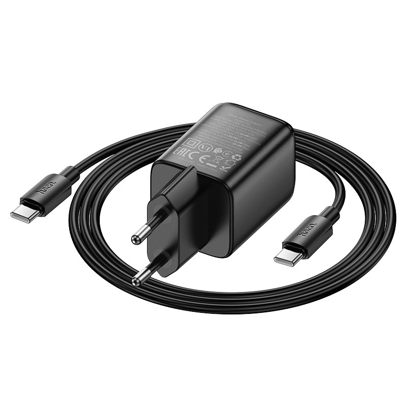 Wall charger “N52 Monsoon” PD20W + QC3.0 EU cable set
