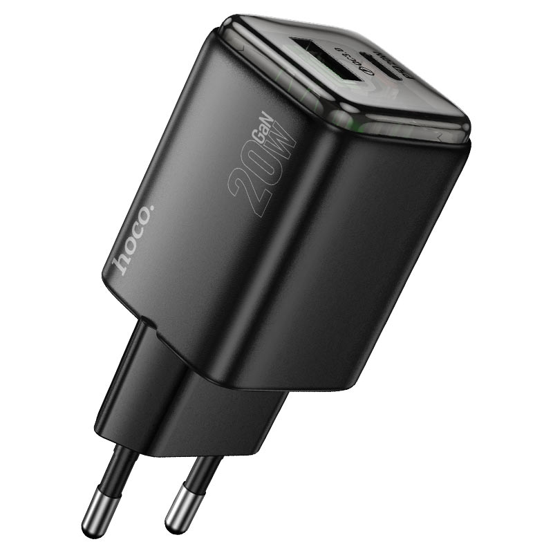 Wall charger “N52 Monsoon” PD20W + QC3.0 EU cable set