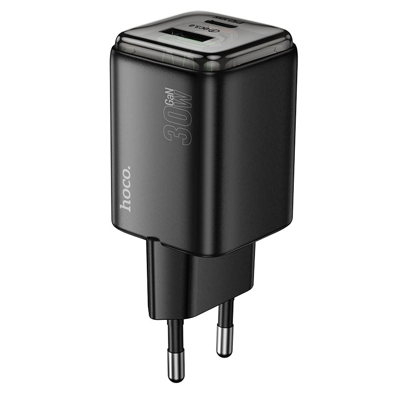 Wall charger “N53 Monsoon” PD30W + QC3.0 EU cable set