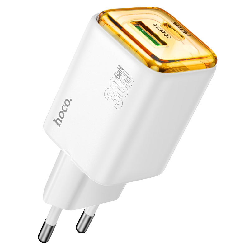 Wall charger “N53 Monsoon” PD30W + QC3.0 EU cable set