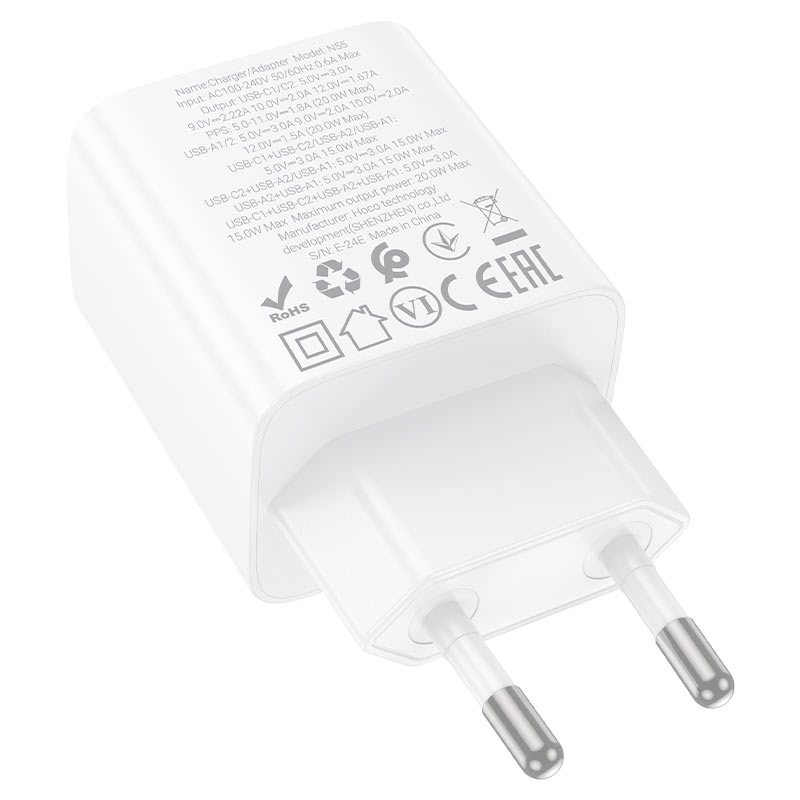 Wall charger “N55 Fundador” PD20W EU cable set