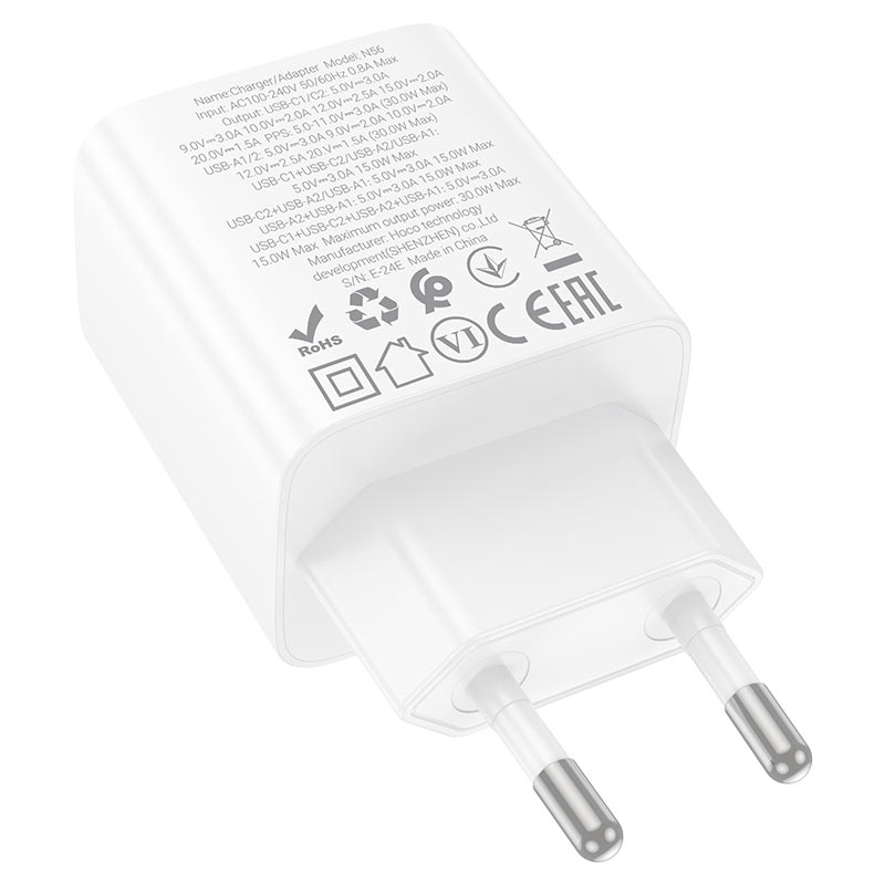 Wall charger “N56 Fundador” PD30W EU cable set
