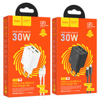 Wall charger “N56 Fundador” PD30W EU cable set