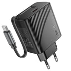 Wall charger “N57 Full” PD20W EU retractable cable