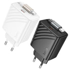 Wall charger “N57 Full” PD20W EU retractable cable