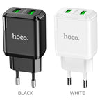Wall charger “N6 Charmer” dual port QC3.0 EU set with cable