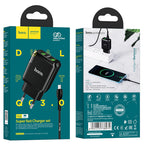 Wall charger “N6 Charmer” dual port QC3.0 EU set with cable