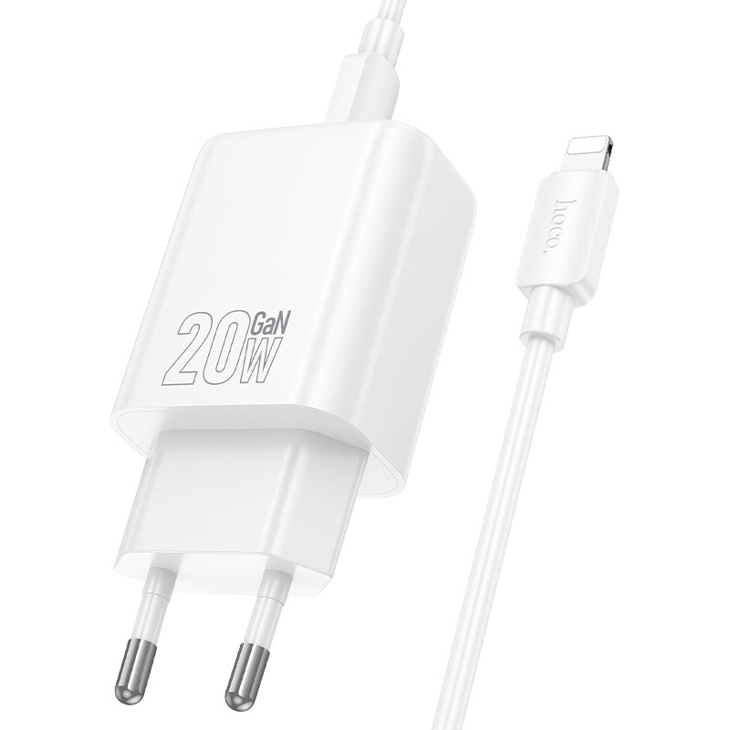 Wall charger “N60 Gentle” PD20W EU cable set