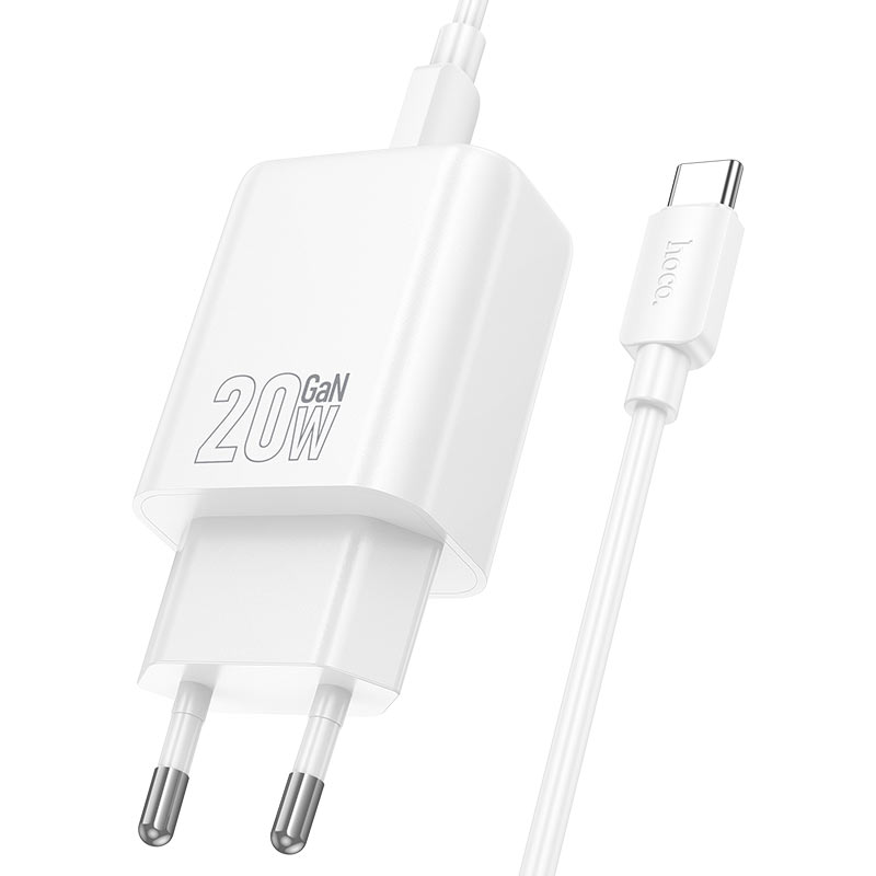 Wall charger “N60 Gentle” PD20W EU cable set