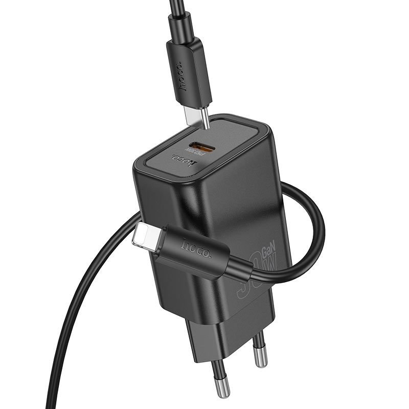 Wall charger “N62 Gentle” PD30W EU cable set