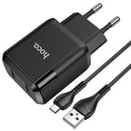 Wall charger “N7 Speedy” dual port EU set with cable