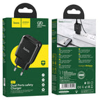Wall charger “N7 Speedy” dual port EU set with cable