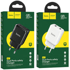 Wall charger “N7 Speedy” dual port EU set with cable