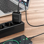 Wall charger “N7 Speedy” dual port EU set with cable