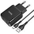 Wall charger “N7 Speedy” dual port EU set with cable