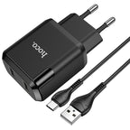 Wall charger “N7 Speedy” dual port EU set with cable