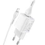 Wall charger “N8 Briar” dual port EU set with cable