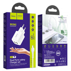 Wall charger “N8 Briar” dual port EU set with cable