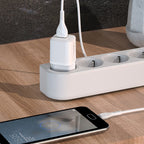 Wall charger “N8 Briar” dual port EU set with cable