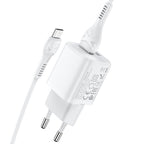Wall charger “N8 Briar” dual port EU set with cable
