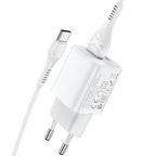 Wall charger “N8 Briar” dual port EU set with cable