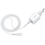Wall charger “N8 Briar” dual port EU set with cable