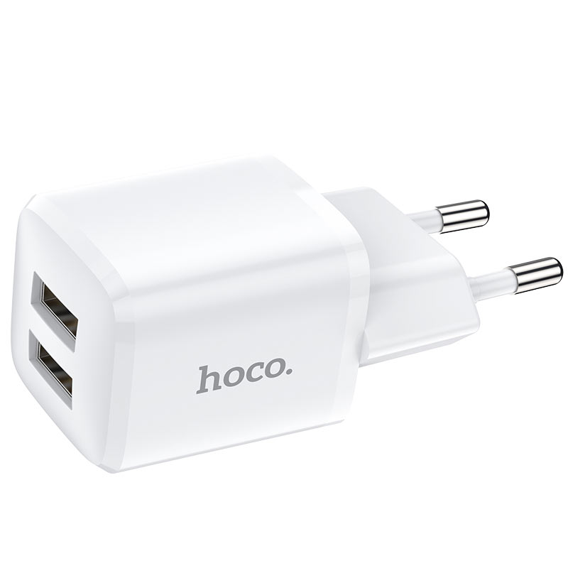 Wall charger “N8 Briar” dual port EU set with cable