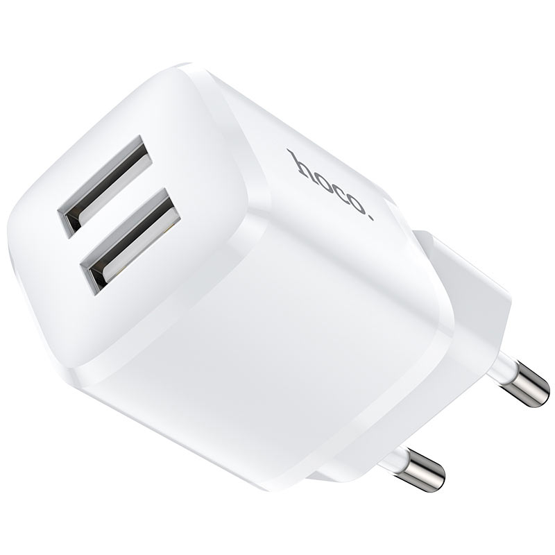 Wall charger “N8 Briar” dual port EU set with cable