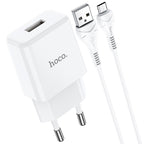 Wall charger “N9 Especial” single port EU set with cable