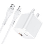 Wall charger “NC1 Atom” single port PD20W CN set with cable
