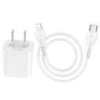 Wall charger “NC1 Atom” single port PD20W CN set with cable