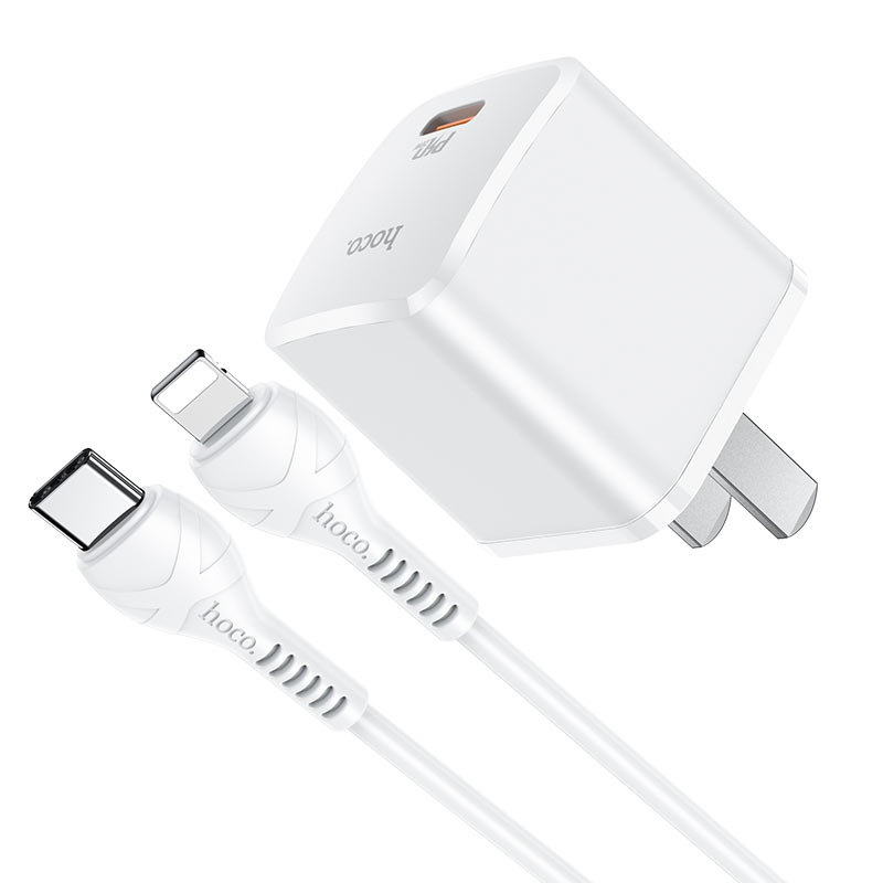 Wall charger “NC1 Atom” single port PD20W CN set with cable