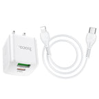 Wall charger “NC2 Meridian” PD20W + QC3.0 CN set with cable