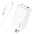 GaN wall charger “NC3 Level” 3 ports CN set with cable