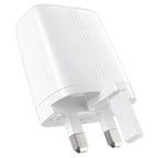 Wall charger “NK1 Superior” PD20W + QC3.0 UK set with cable