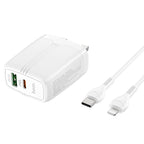 Wall charger “NK1 Superior” PD20W + QC3.0 UK set with cable