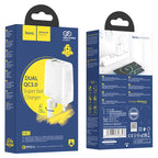 Wall charger “NK2 Dave” dual port QC3.0 UK