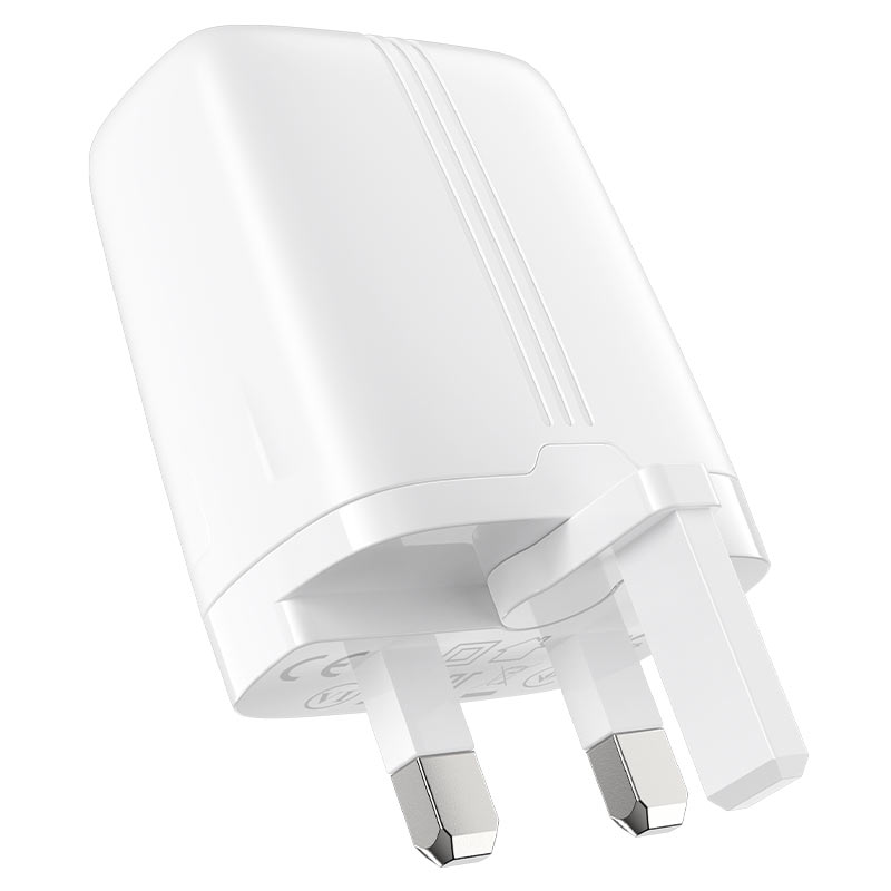 Wall charger “NK2 Dave” dual port QC3.0 UK