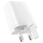 Wall charger “NK2 Dave” dual port QC3.0 UK
