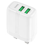 Wall charger “NK2 Dave” dual port QC3.0 UK
