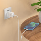 Wall charger “NK4 Sharp” dual port UK