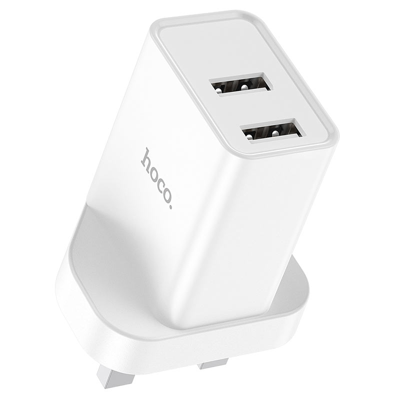 Wall charger “NK4 Sharp” dual port UK