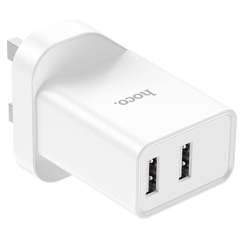 Wall charger “NK4 Sharp” dual port UK