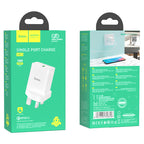 Wall charger “NK5 Seal” single port QC3.0 UK set with cable