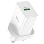 Wall charger “NK5 Seal” single port QC3.0 UK set with cable