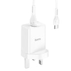 Wall charger “NK5 Seal” single port QC3.0 UK set with cable