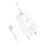 Wall charger “NK5 Seal” single port QC3.0 UK set with cable