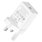 Wall charger “NK6 Rise” single port PD20W UK set with cable