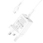 Wall charger “NK6 Rise” single port PD20W UK set with cable